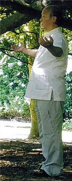 Standing Chi Kung exercise