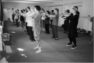 Tai chi retreat at All Saints Pastoral Centre, London Colney, UK