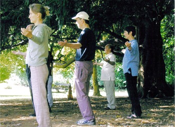 Meditation developed through the practice of Chi Kung